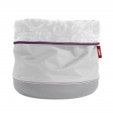 Кашпо EMSA Soft Bag светло-серый, 25 см