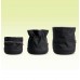 Кашпо EMSA Soft Bag тёмно-серый, 20 см