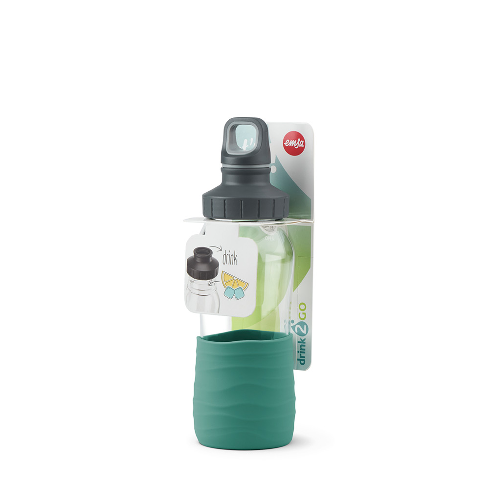 Скляна пляшка для води EMSA Drink2Go - 9