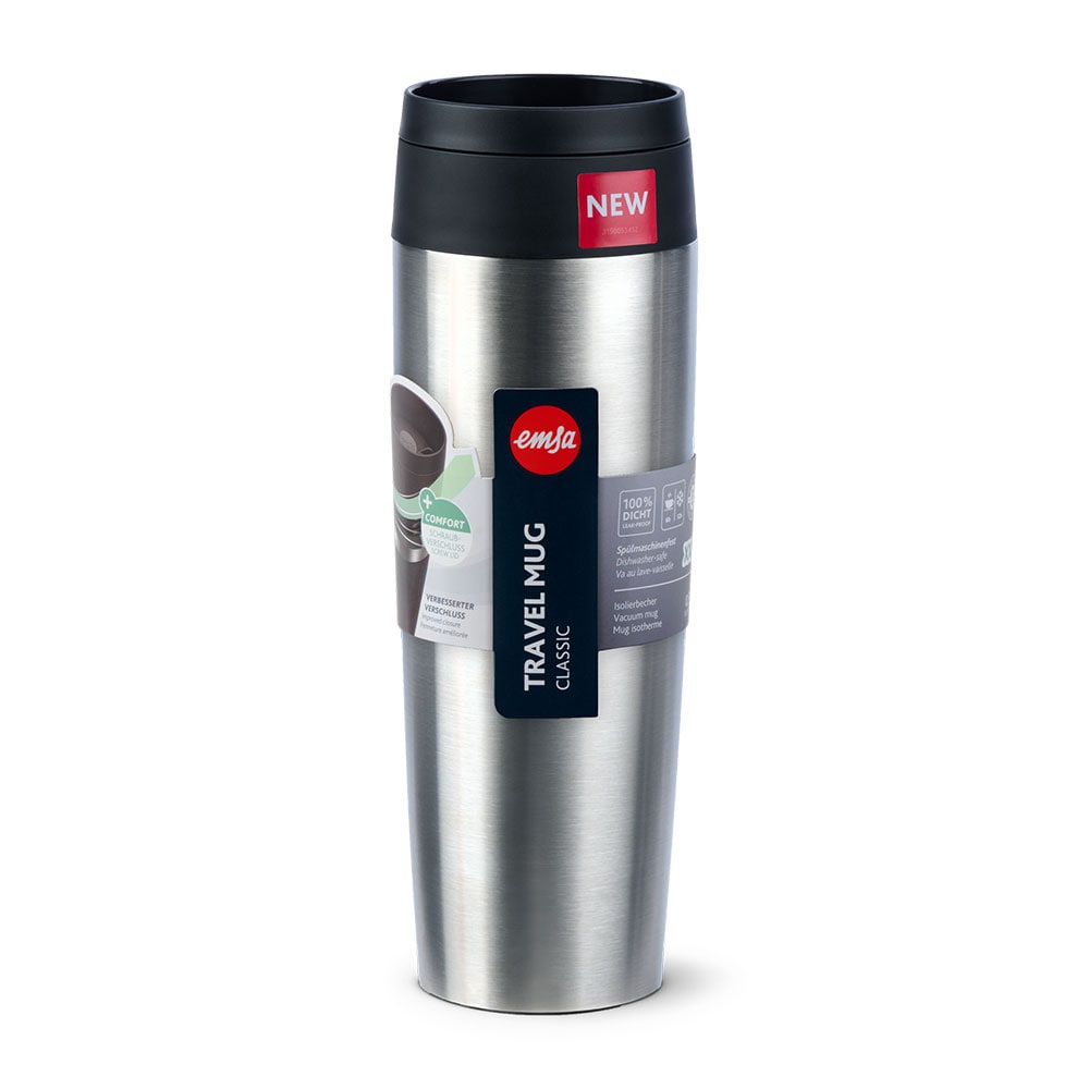 Термокухоль EMSA Travel Mug Classic Grande нержавіюча сталь - 4